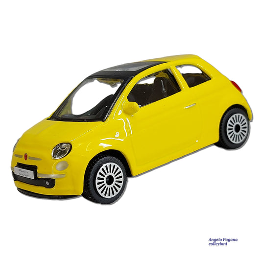 auto modellino 1:43 fiat 500 cinquecento della burago da collezionismo statico