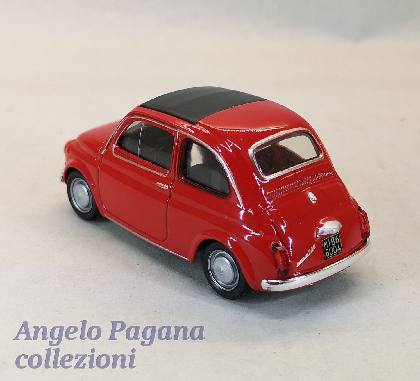 modellino auto scala 1/43 fiat 500 cinquecento macchinina modellini della welly