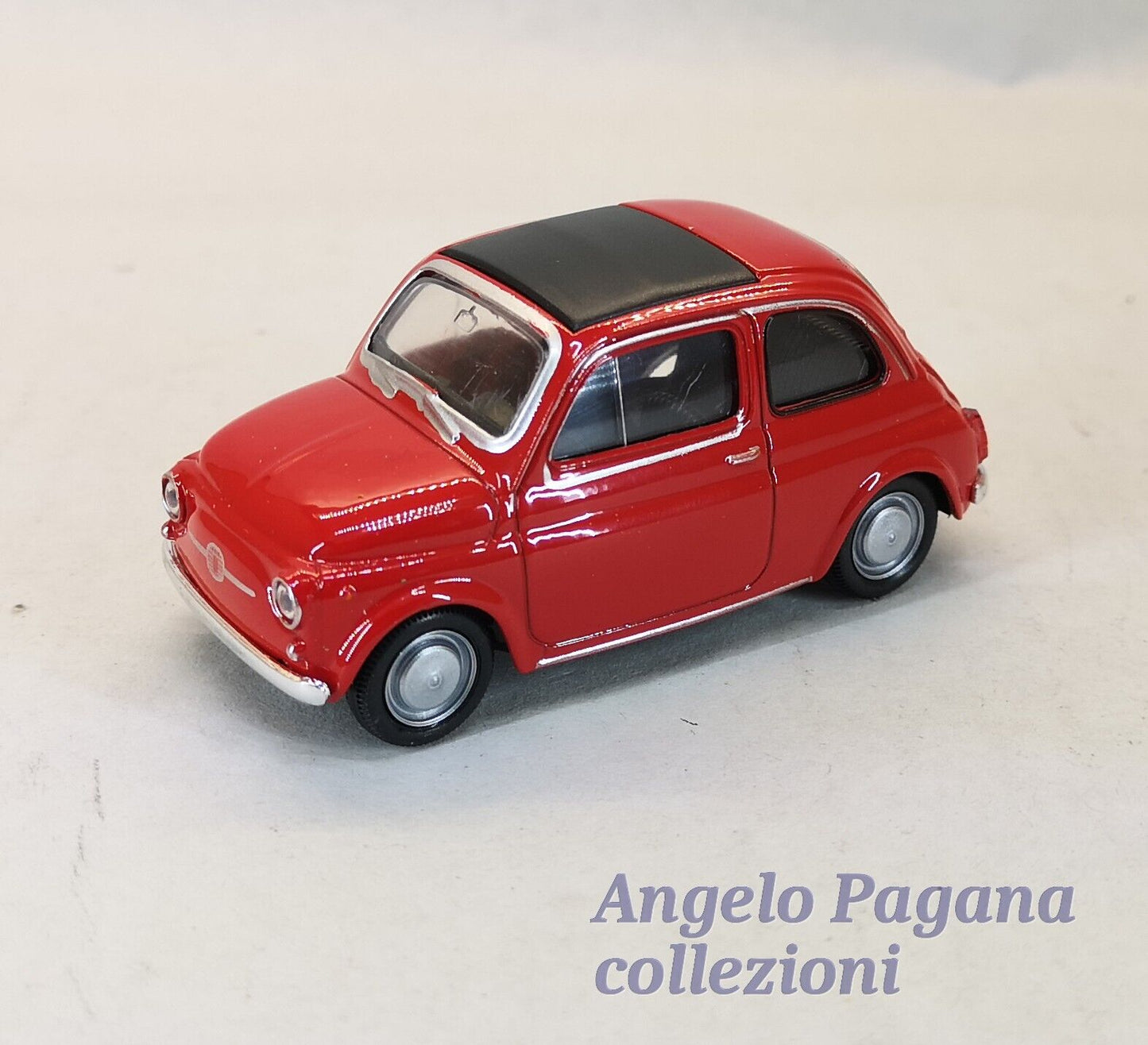 modellino auto scala 1/43 fiat 500 cinquecento macchinina modellini della welly