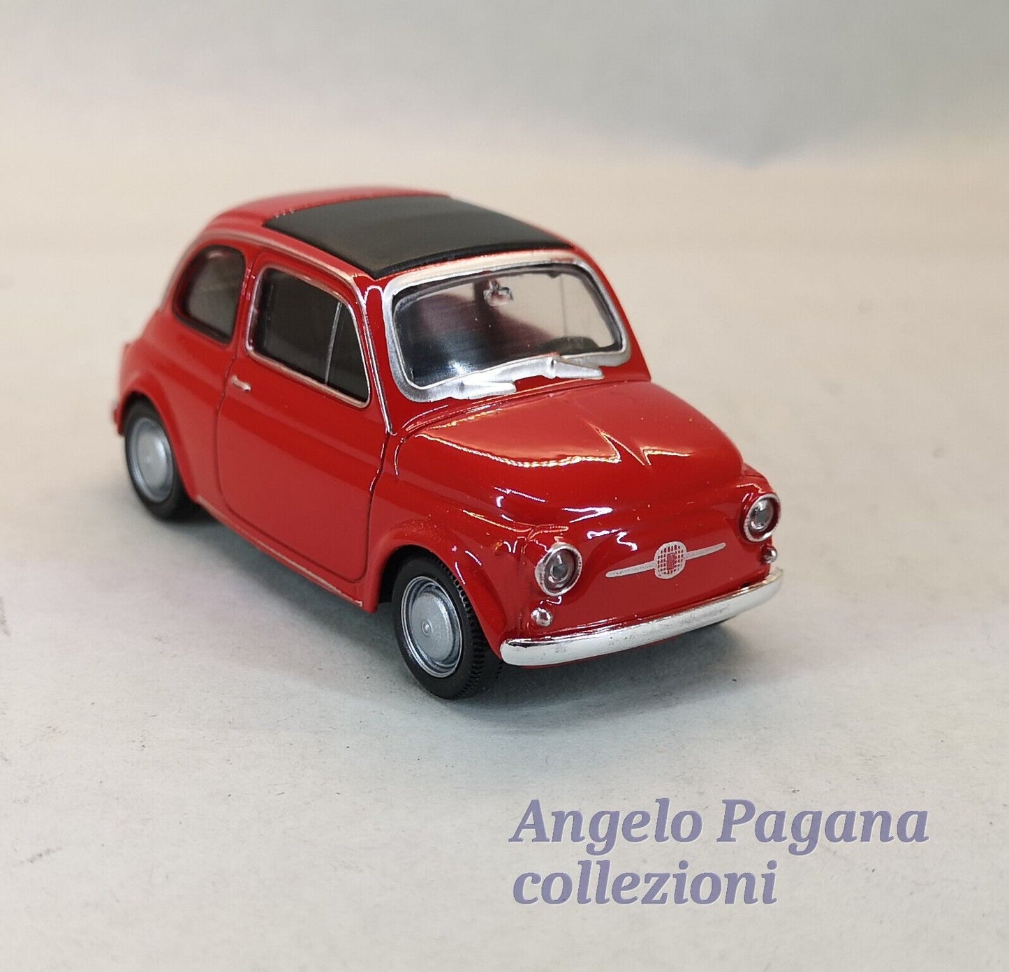 modellino auto scala 1/43 fiat 500 cinquecento macchinina modellini della welly