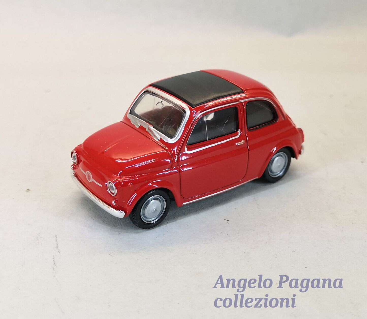 modellino auto scala 1/43 fiat 500 cinquecento macchinina modellini della welly