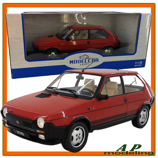 modellino auto scala 1/18 fiat ritmo tc 125 abarth modellini da collezione
