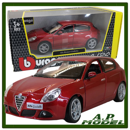 modellino auto 1/24 alfa romeo giulietta macchinine da collezione bburago