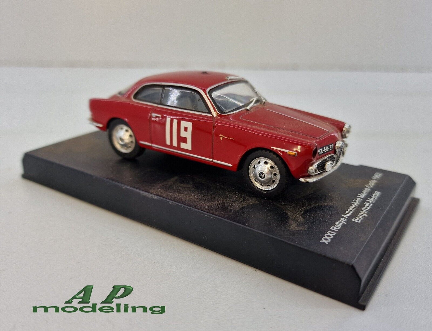 modellino auto scala 1/43 giulietta sprint veloce del 1959 modellini vintage usato