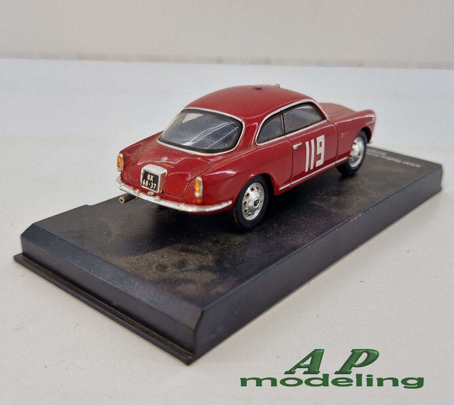 modellino auto scala 1/43 giulietta sprint veloce del 1959 modellini vintage usato