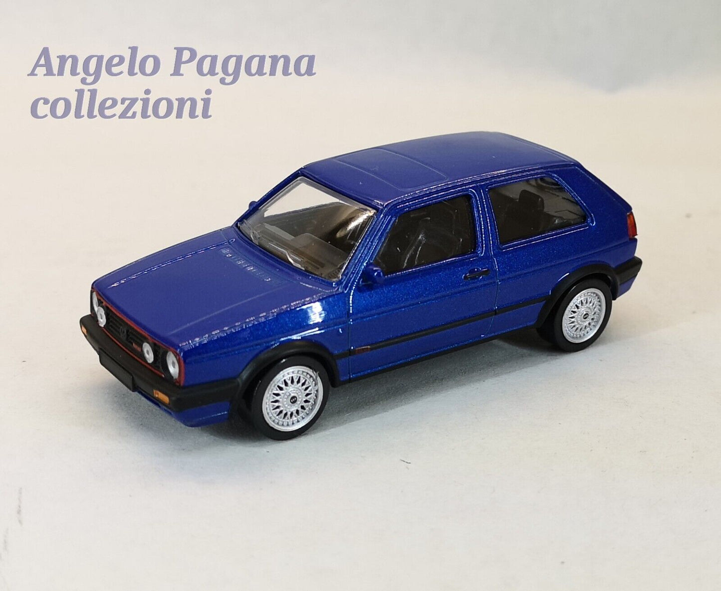 modellino auto scala 1:43 Volskwagen golf 2 gti g60 1990 modellini wv norev