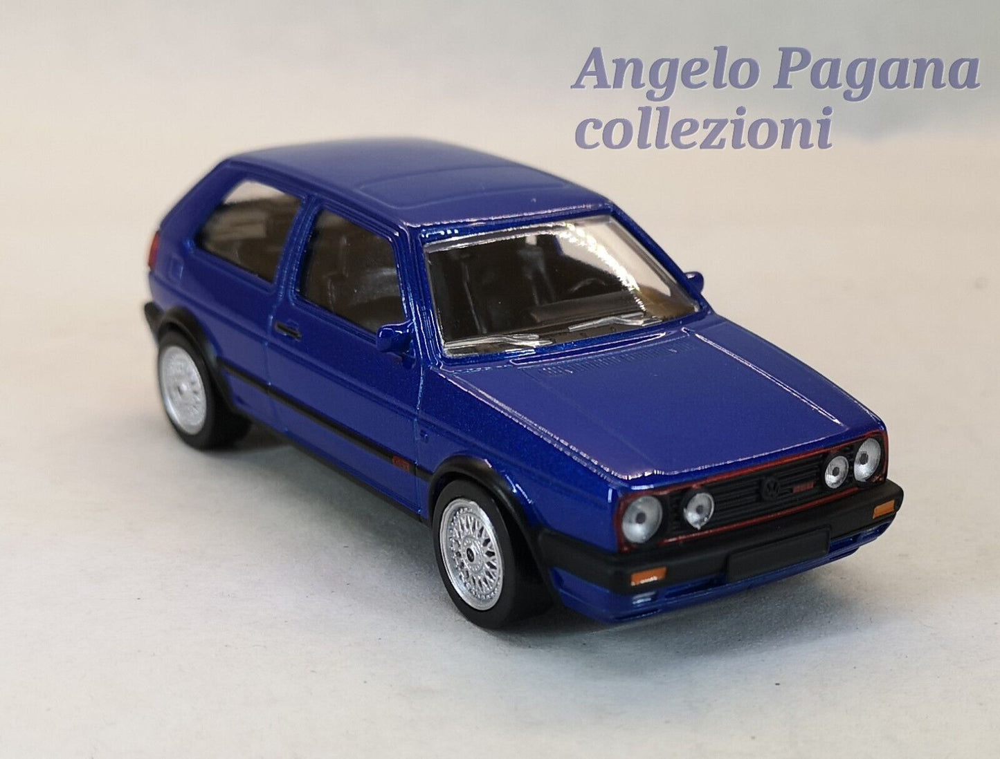 modellino auto scala 1:43 Volskwagen golf 2 gti g60 1990 modellini wv norev