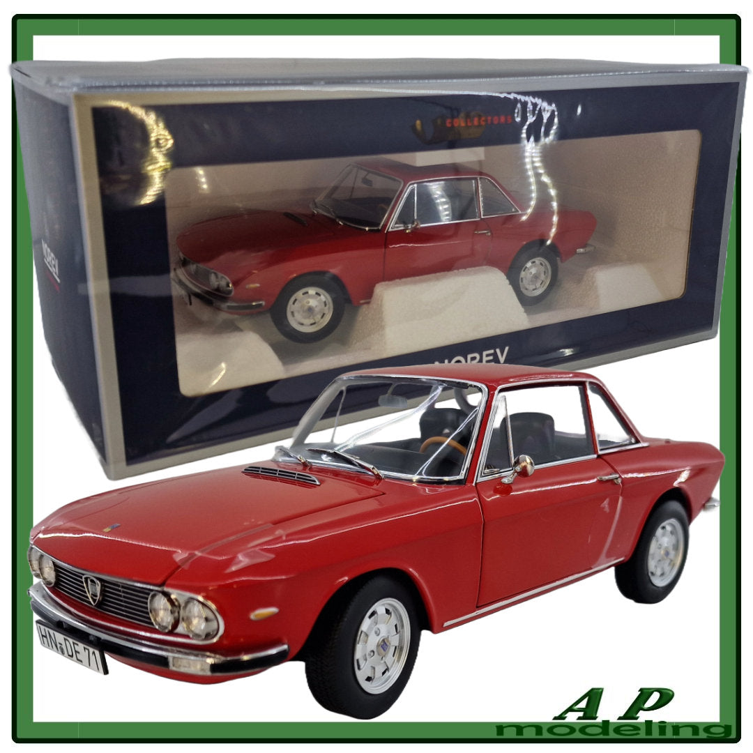 modellino auto 1:18 lancia fulvia HF 1600 lusso del 1971 limited edition norev