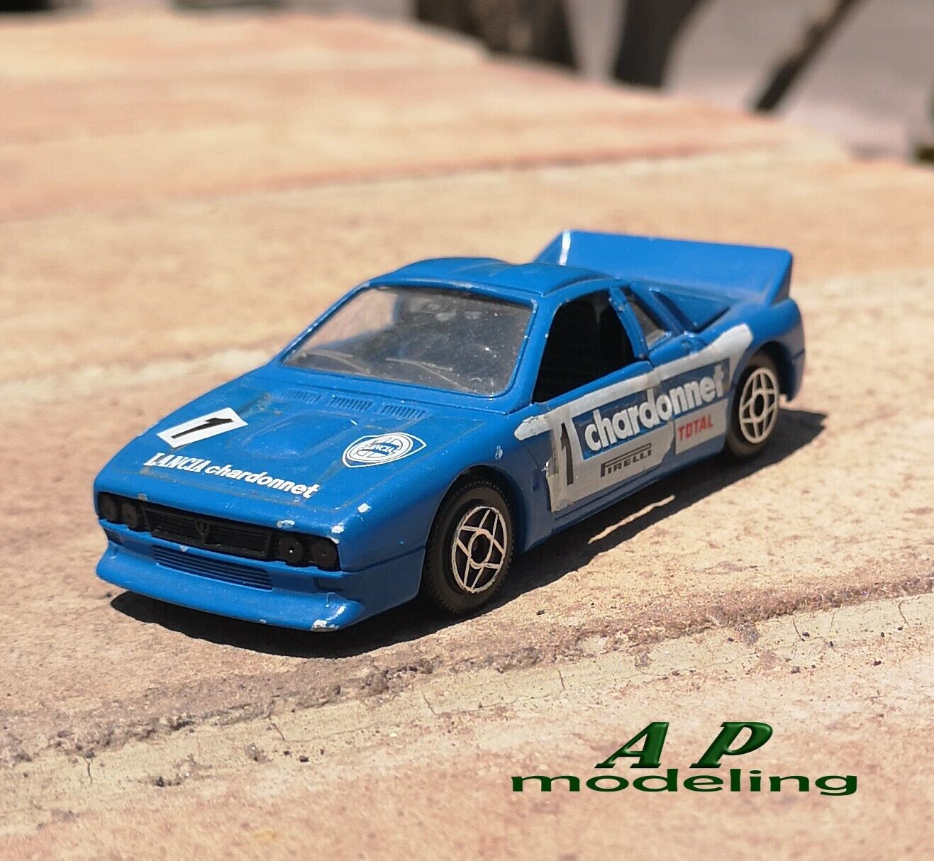 modellino auto scala 1/43 lancia rally modellini obsoleti della solido usato