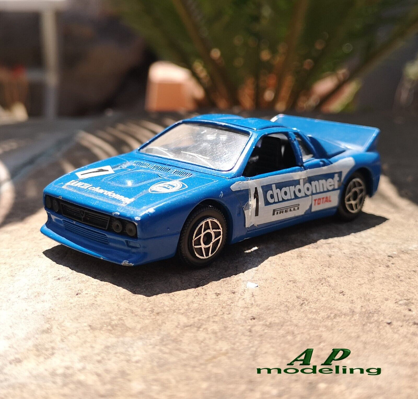 modellino auto scala 1/43 lancia rally modellini obsoleti della solido usato