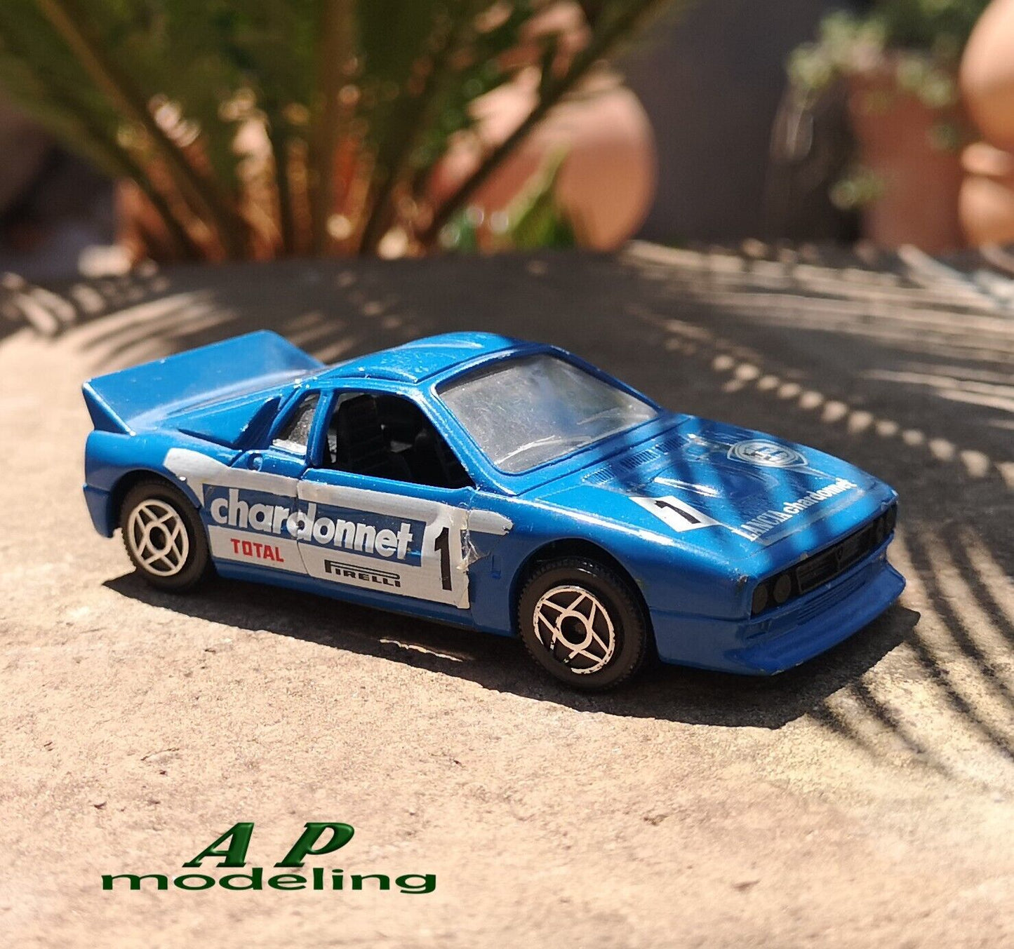 modellino auto scala 1/43 lancia rally modellini obsoleti della solido usato