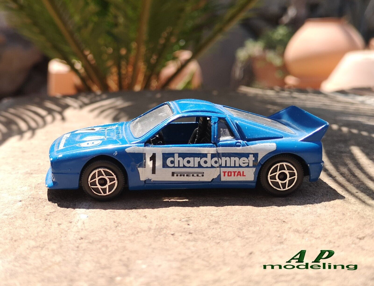 modellino auto scala 1/43 lancia rally modellini obsoleti della solido usato