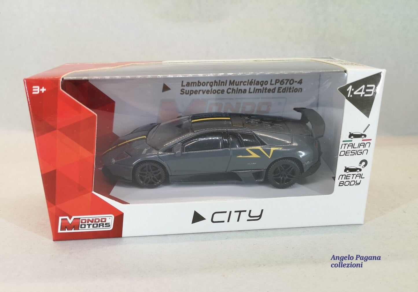 modellini auto 1:43 Lamborghini murcielago lp670-4 SV china limited edition