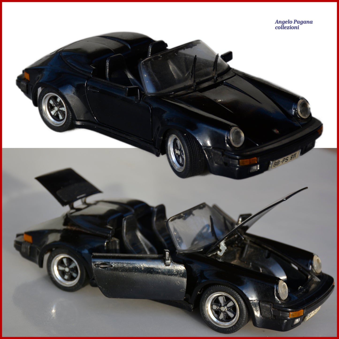 modellino auto 1 18 porsche 911 speedster 1989 modellini 1/18 collezioni usato