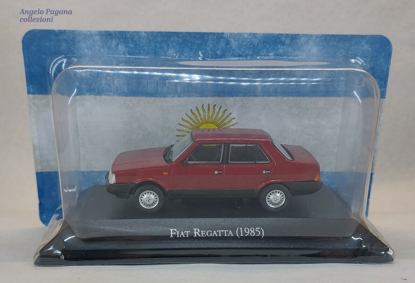 macchinine anni 80 modellino auto scala 1/43 fiat regata del 1985 da edicola