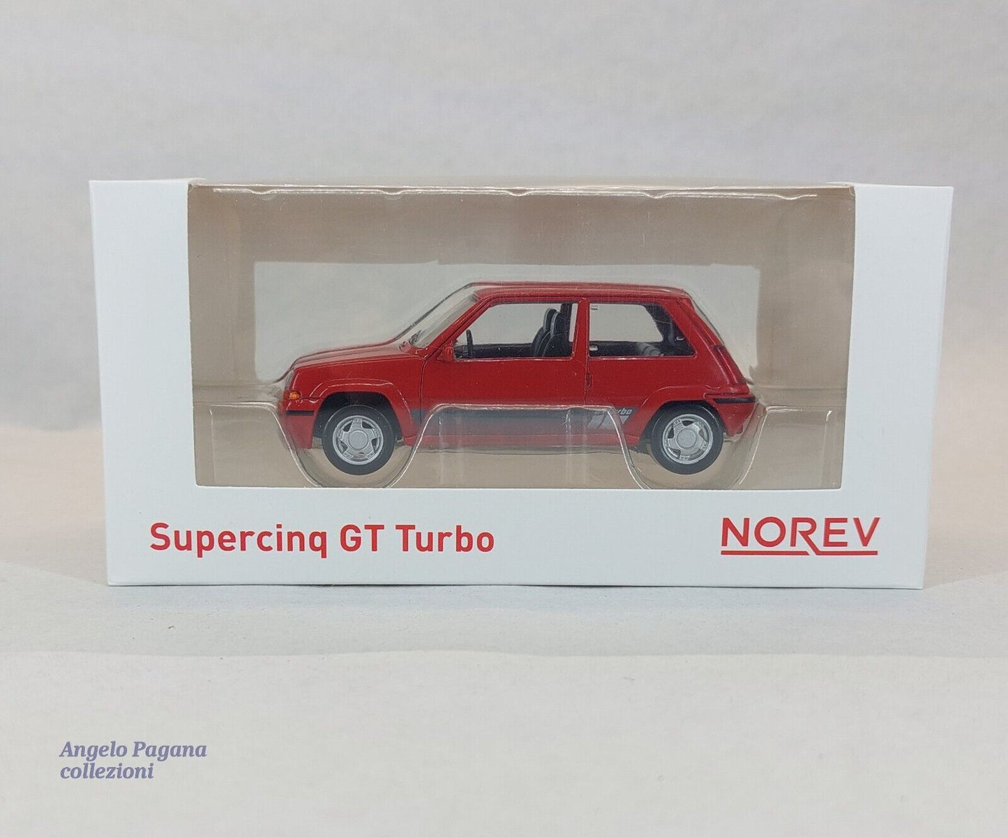 macchinine da collezione modellino auto scala 1/43 renault supercinque gt turbo