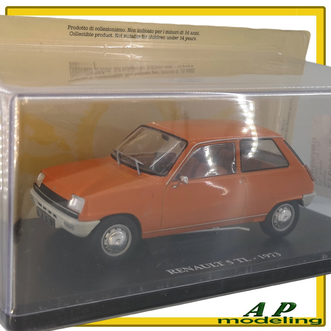 modellino auto 1/24 Renault 5 tl del 1973 modellini vintage da collezione usato