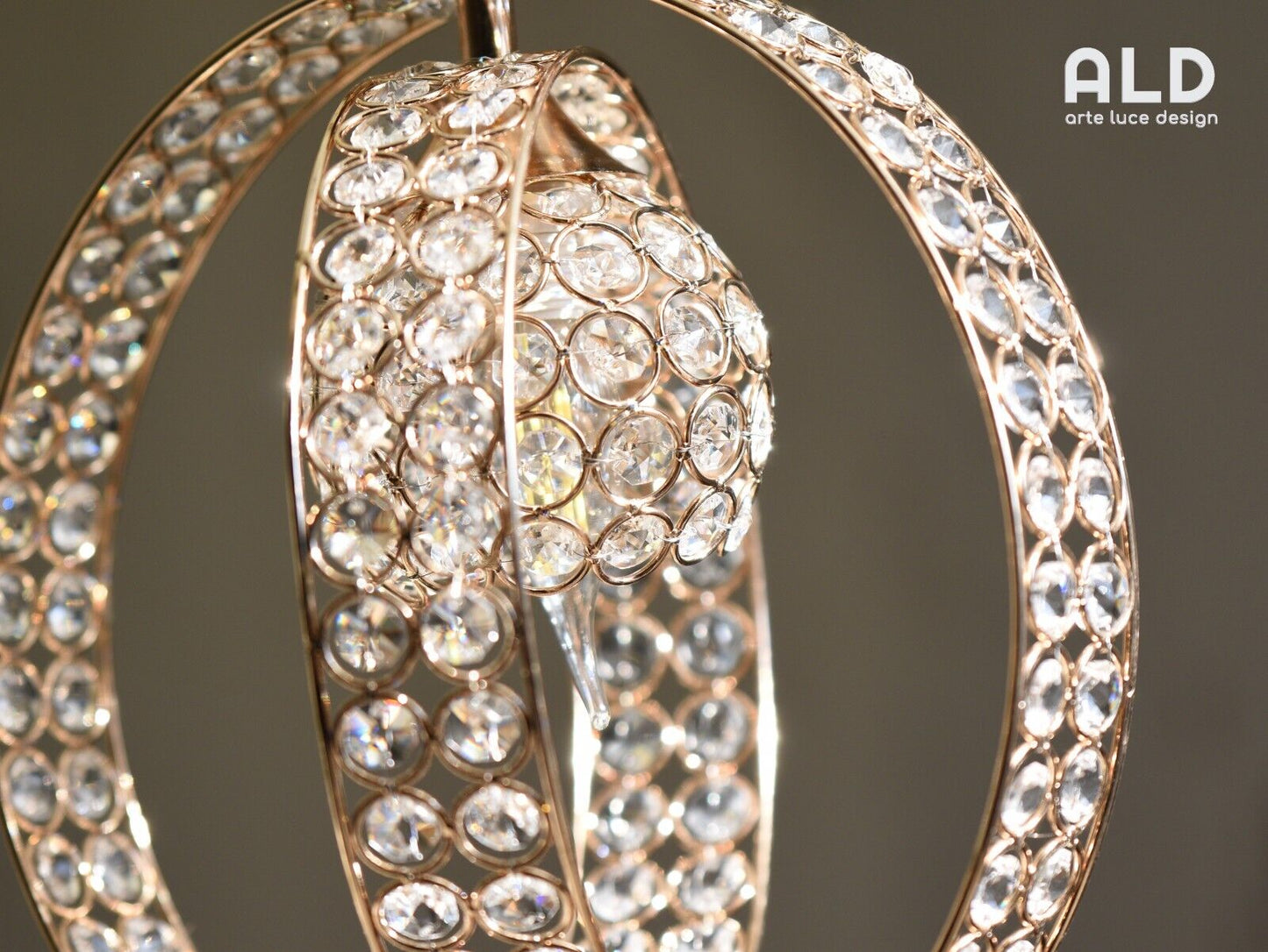 Lampadario stile moderno sospensione oro  da cucina corridoio ingressino bagno