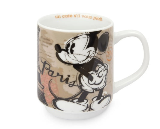 Tazza colazione MUG in ceramica topolino Walt Disney per latte da collezione