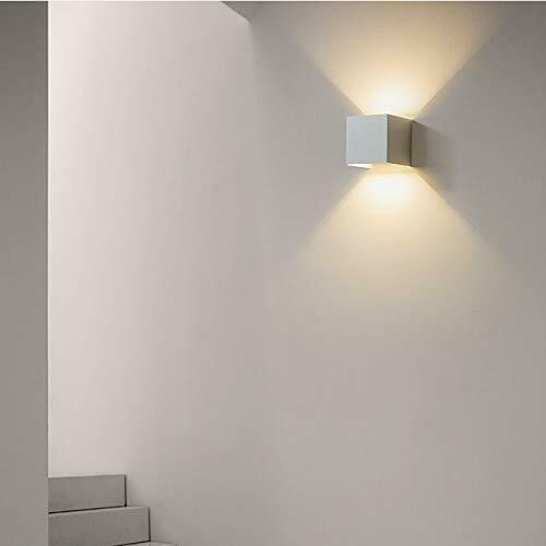 Applique a parete per esterno IP65 con attacco E27 luce lampada da muro  Bianco - - APPLIQUE