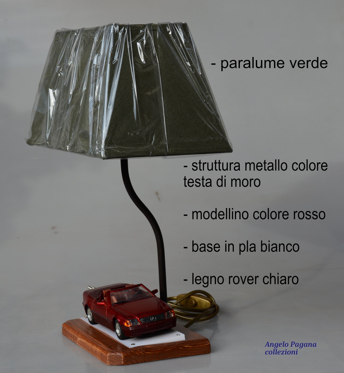 lampada da scrivania fatta a mano lampade tavolo studio con paralume lume lumi