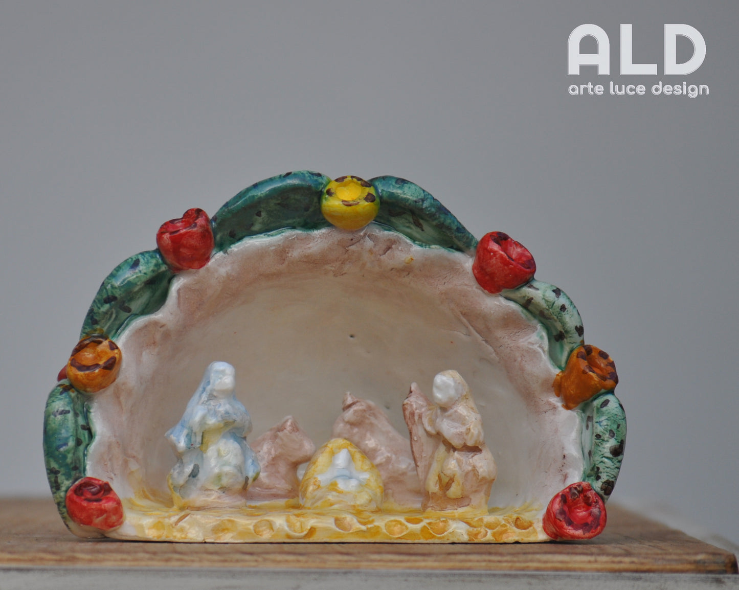 Natività presepi in ceramica di Caltagirone decorazione natalizia presepe natale