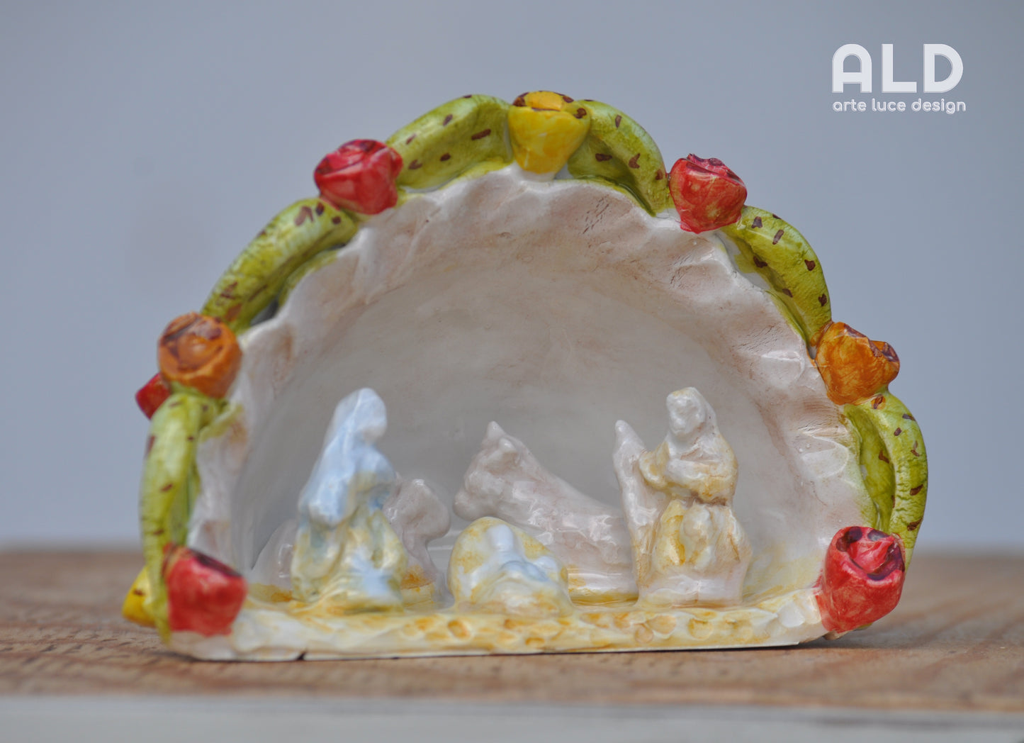 Natività presepi in ceramica di Caltagirone decorazione natalizia presepe natale