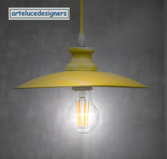 lampadario stile vintage in metallo per bagno cameretta ingresso 1 luce E27