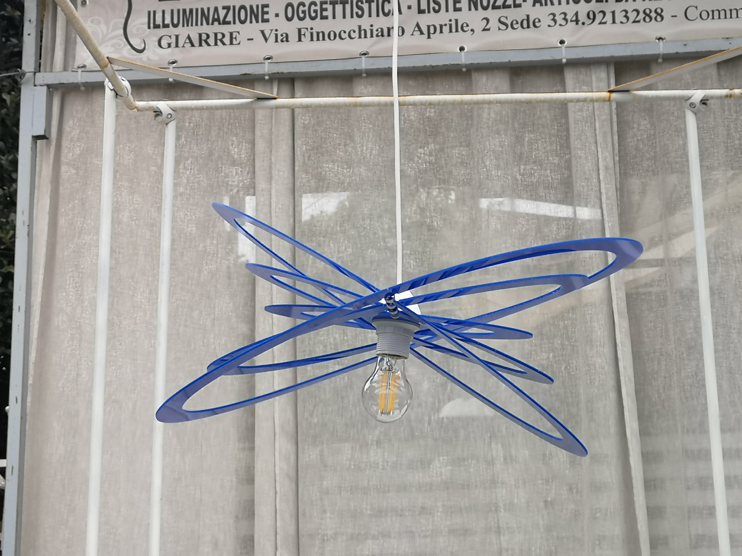 lampadario moderno a sospensione plex plexiglass da cameretta stanzetta ragazzi