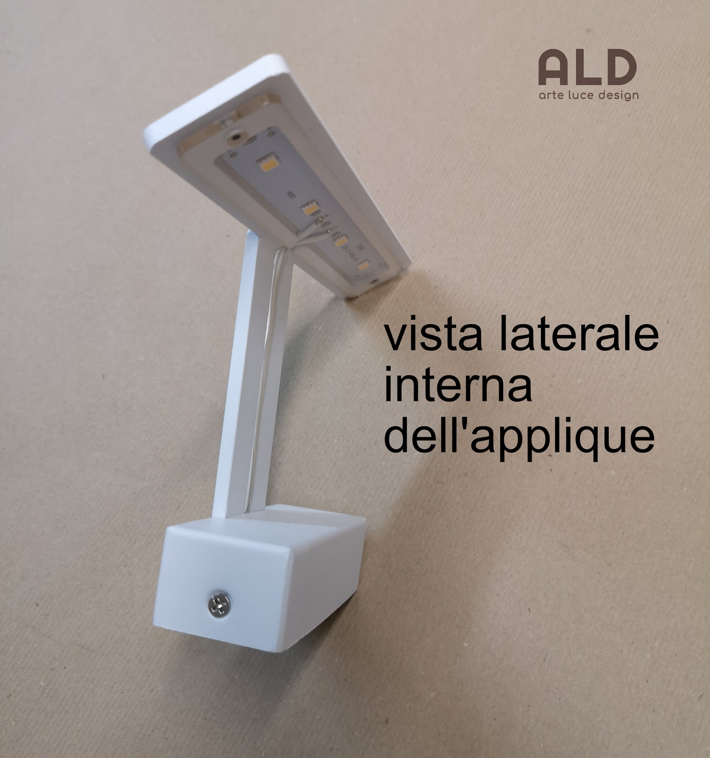 applique parete a led per illuminare specchio o illumina quadro muro da interno