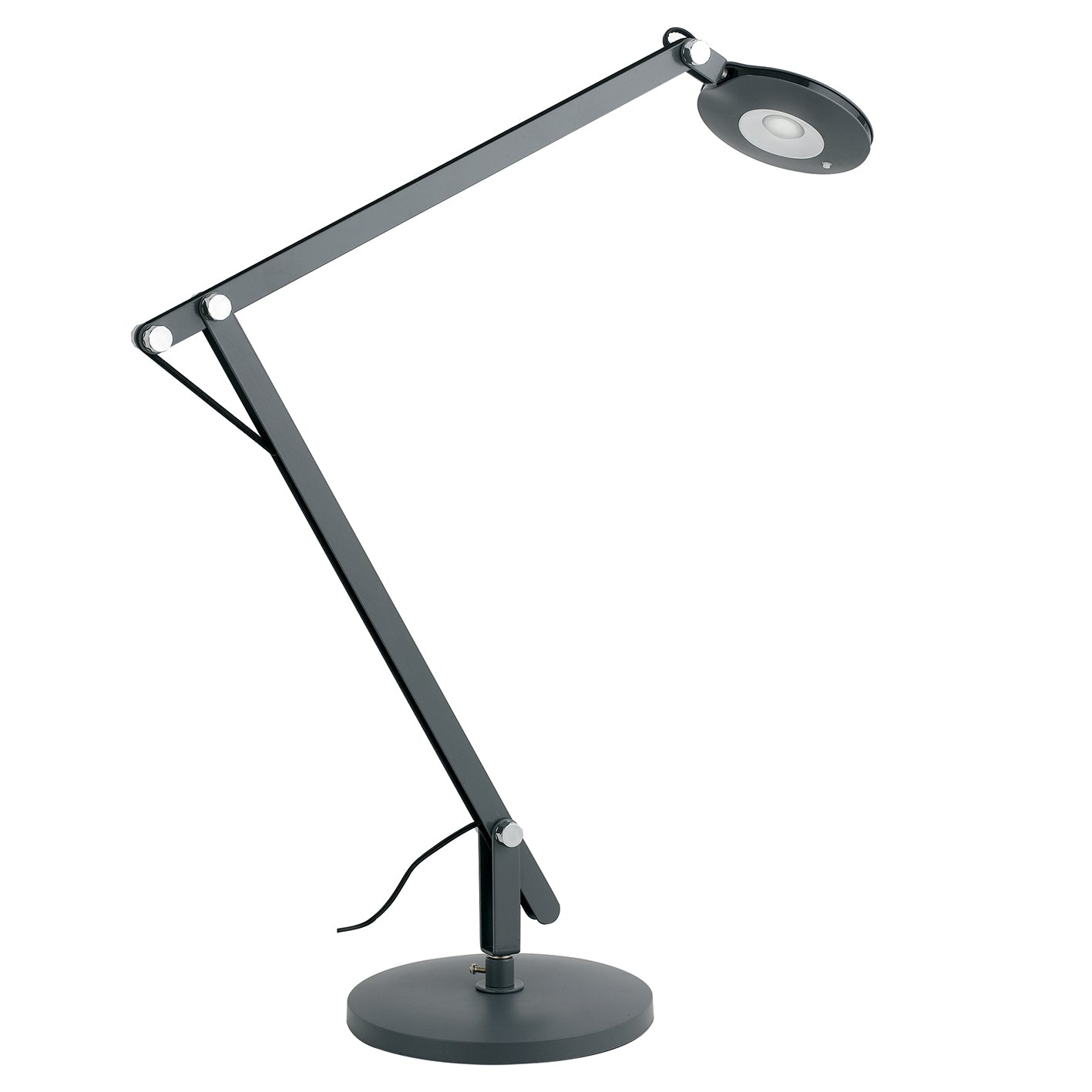 lampada da scrivania tavolo LED 6W design slim bianca