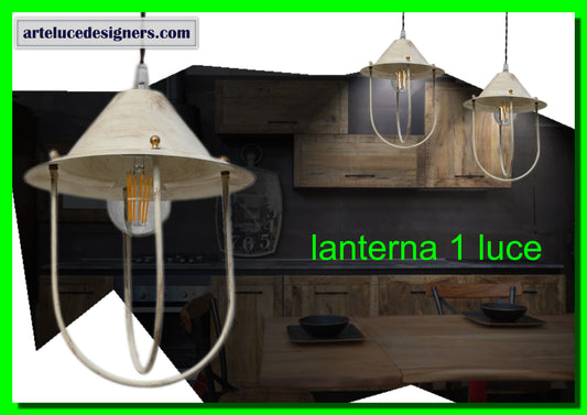 Lanterna da soffitto industrial lampadario da tetto stile industriale moderno