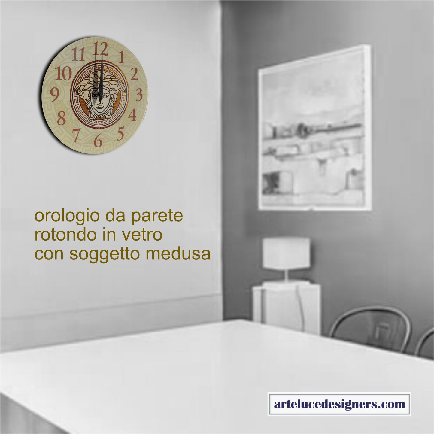 orologio da parete moderno grande per appendere a muri design moderni classico